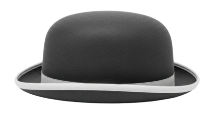 Isolated bowler hat