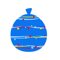 カラフル水風船 青