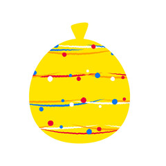 カラフル水風船 黄色