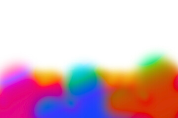 Colorful blur background. Gradient multicolor background with iridescent glow and abstract fluid texture.
