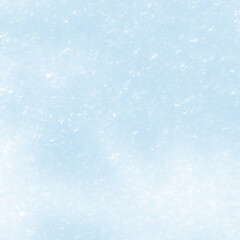 Abstract light blue and white snowfall background. Concept of New Year, Christmas and All Celebrations.