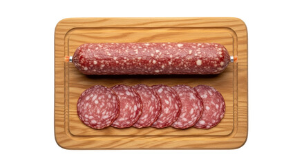 Isolated Salami