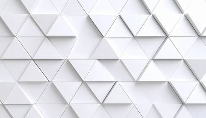 Modern tileable pattern featuring overlapping triangles with clean lines and subtle shadows, perfect for digital applications