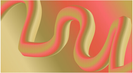 Obraz premium Blend Flowing 3D Background Multicolor Design Abstract Art Vector Illustration