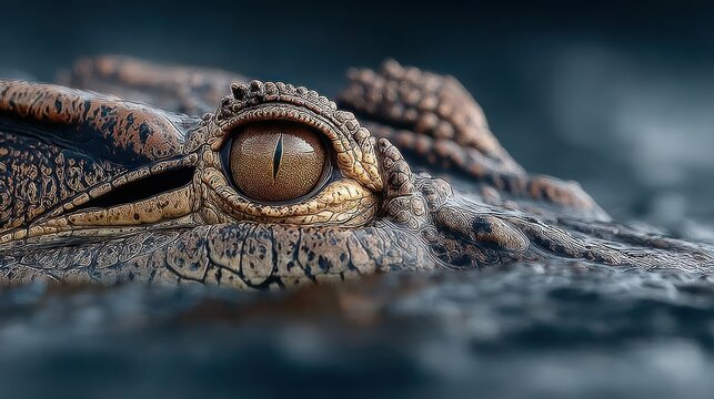 Close-up crocodile eye (2)