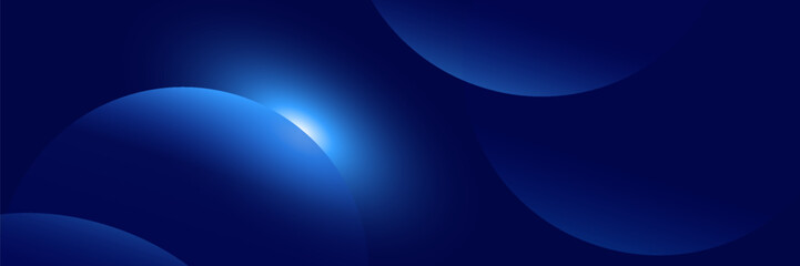 Planetary eclipse, luminous flare on the horizon, sun rising over the globe. Crescent planet edge. Vector illustration © Khanaya