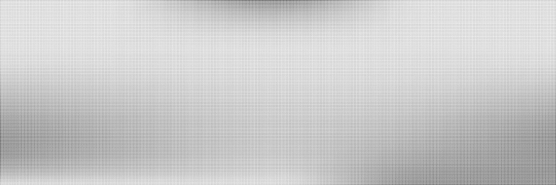 Halftone faded gradient texture. Halftone grunge squares background. Black and white sand noise wallpaper. Retro pixel background.