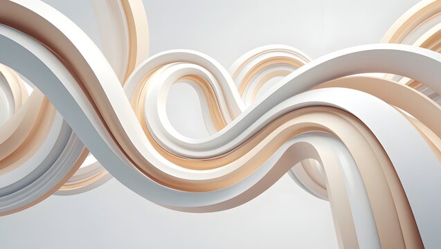 Abstract curve background design, modern wavy lines, elegant shapes and textures art