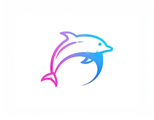 Fototapeta premium Dolphin graphic design (1)