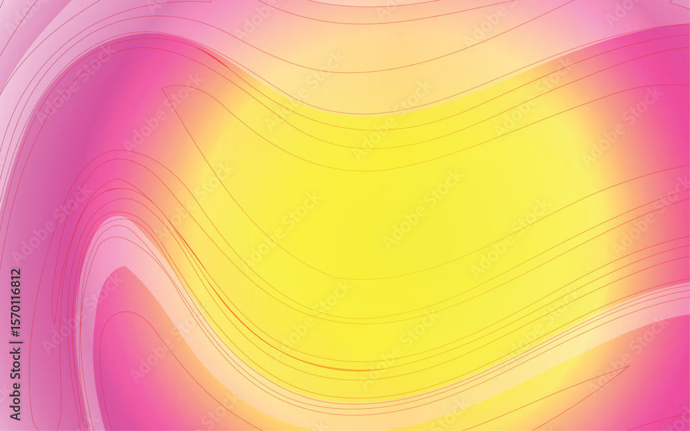 Poster abstract yellow soft artistic texture background with smooth shapes. pattern design