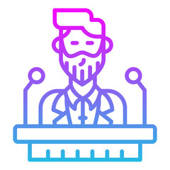 Press Conference Icon