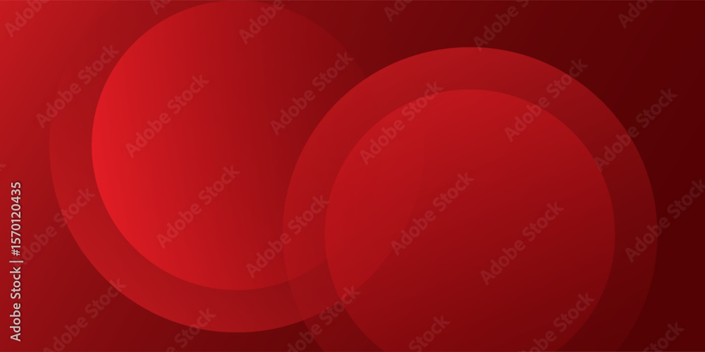 Poster red abstract background. dynamic shapes composition. eps10 vector