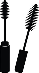 mascara on white background.eps