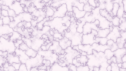 Delicate purple veins on a soft white marble texture background