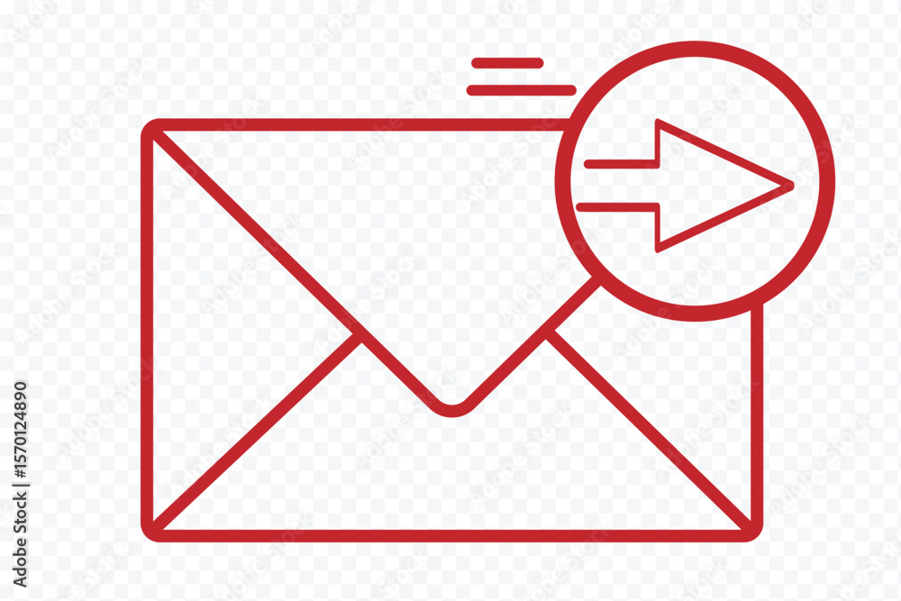 Poster mail icon. email sign. envelope vector set. send message sign. received message. simple black and wh
