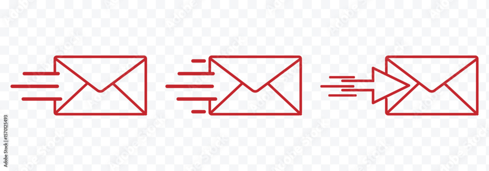 Poster mail icon. mail envelop icon . mail icon. email sign. envelope vector set. send message sign. receiv