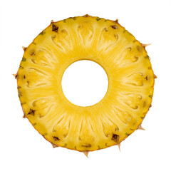 pineapple isolated on white
