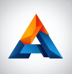 abstract triangle shape