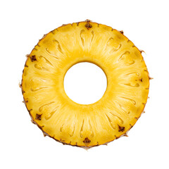 pineapple isolated on white