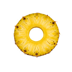 pineapple isolated on white