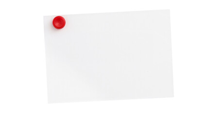 blank note paper Isolated on Transparent Background PNG