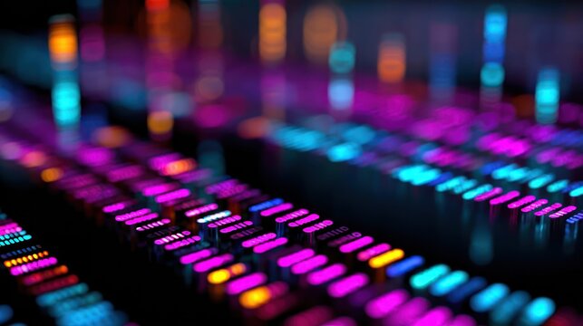 Abstract digital design with vibrant colors