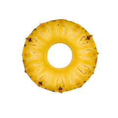 pineapple isolated on white