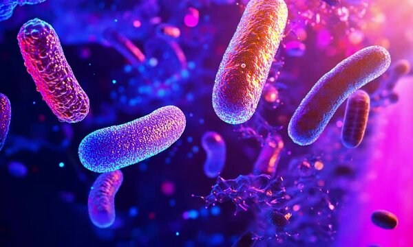 Microscopic Bacteria