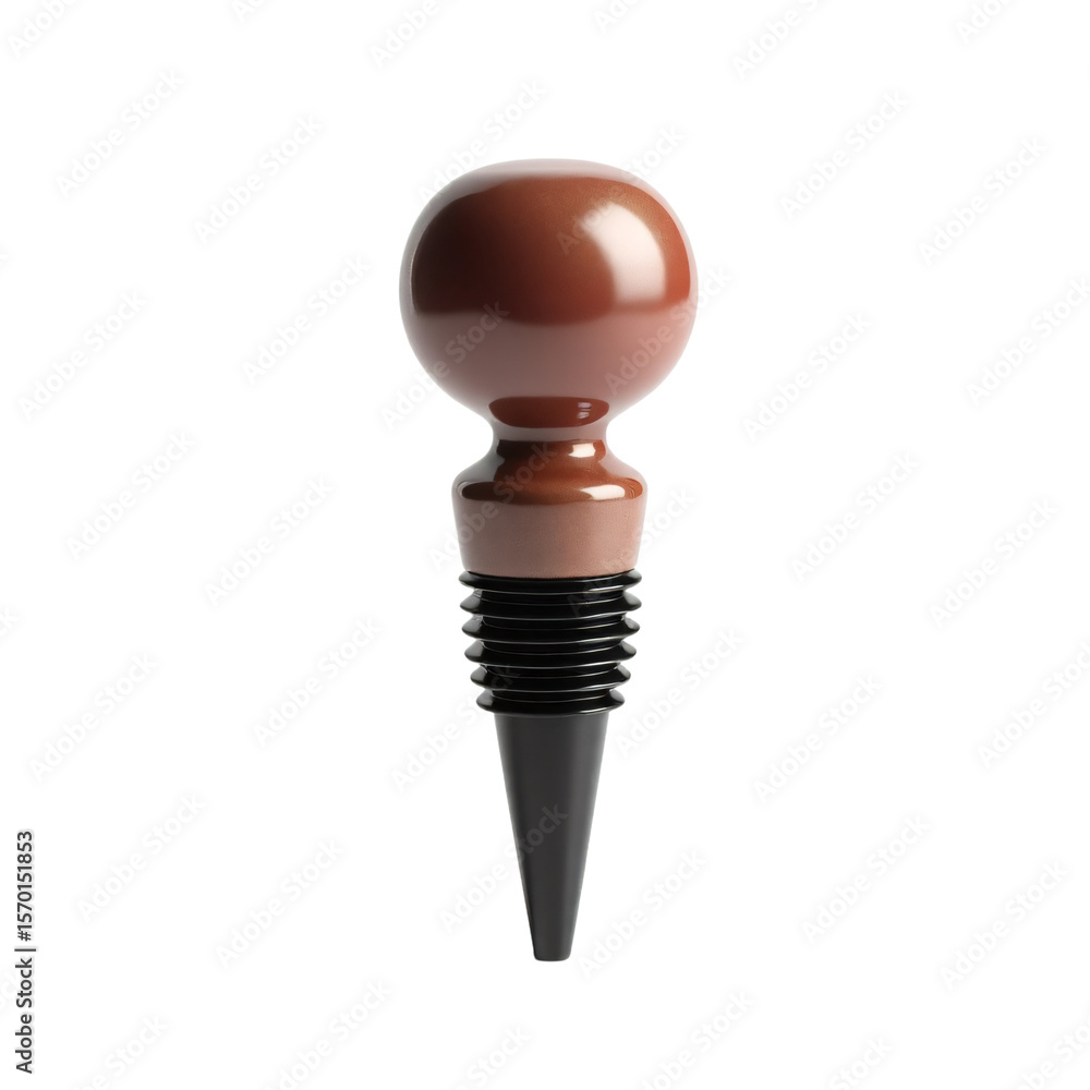 Aufkleber wine stopper isolated on an empty plain background