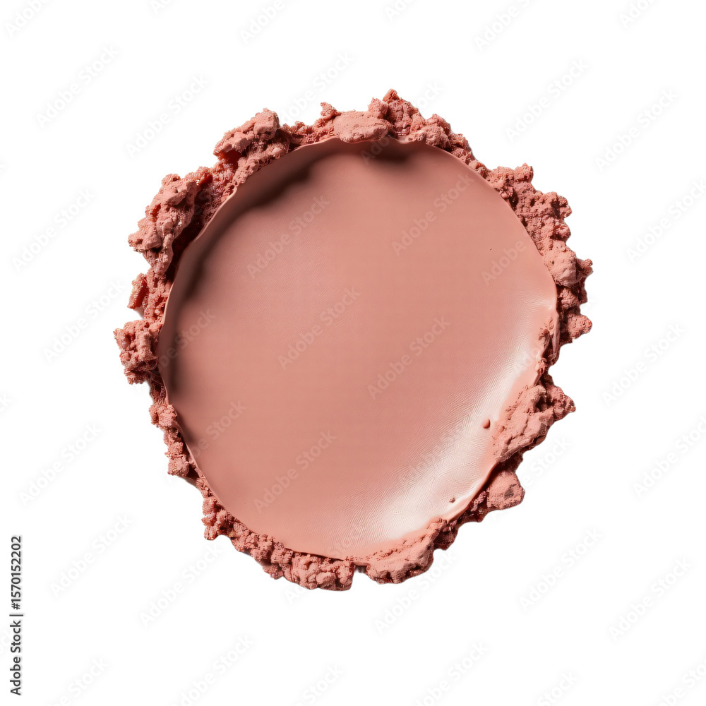 Poster eyeshadow isolated on an empty plain background