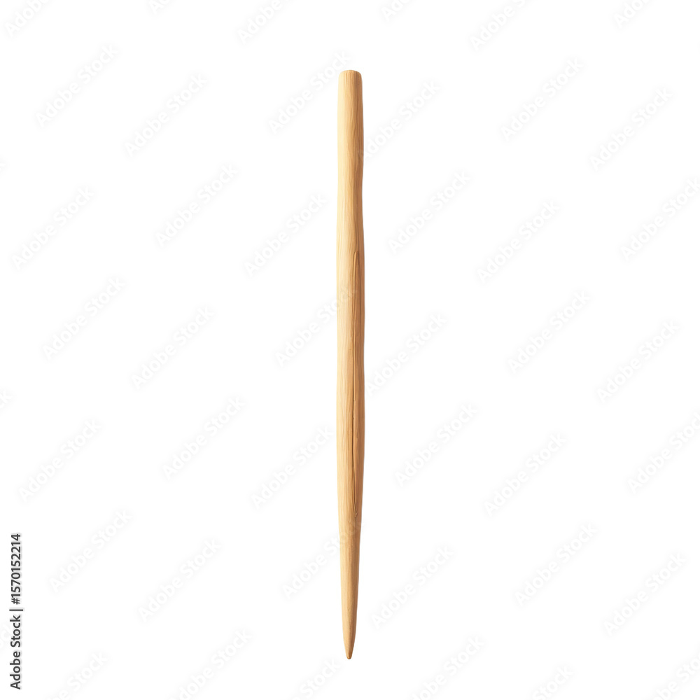 Poster skewer isolated on an empty plain background