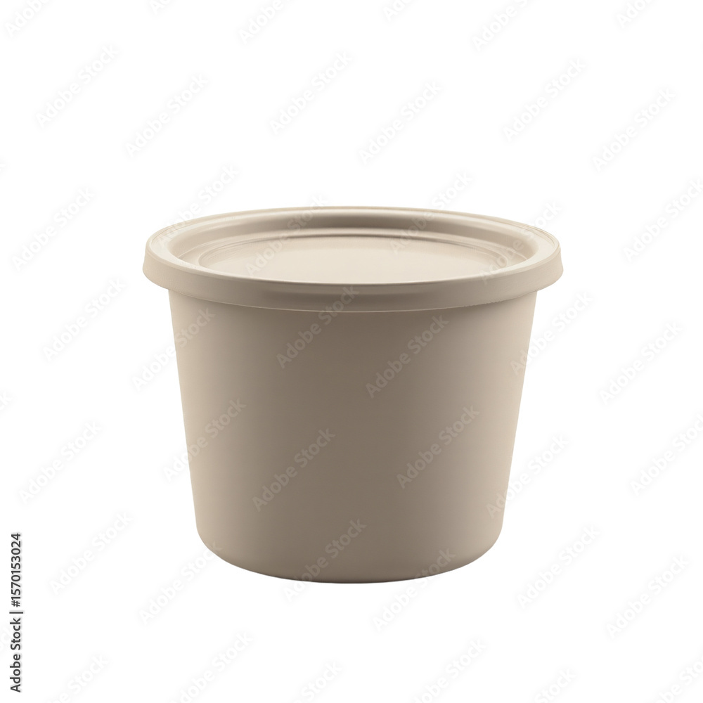 Poster mess kit isolated on an empty plain background