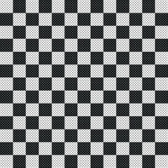 Seamless Geometric Circle Pattern in White and Light Gray &ndash; Minimalist Background