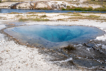 Geyser Yellowstone National Park USA