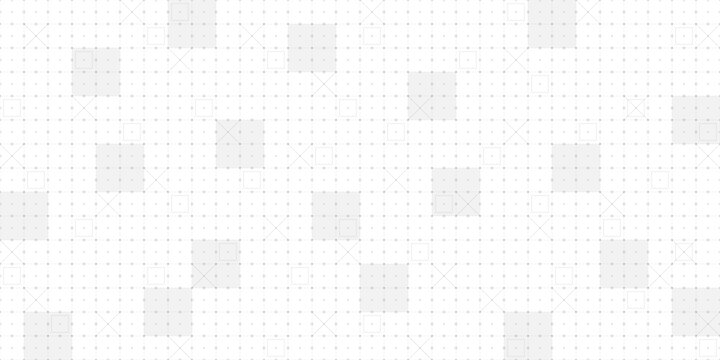 Futuristic tech grid with HUD interface, wireframe mesh and digital blueprint lines. Abstract black and white background for sci fi UI VR, military AI dashboard maps or game design. Eps illustration.
