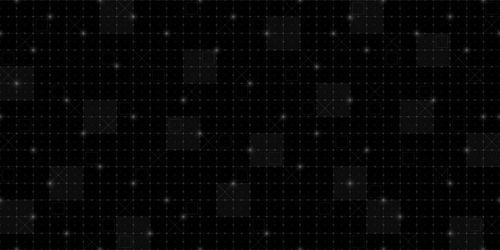 Futuristic grid HUD background with wireframe mesh and digital tech elements. Abstract virtual interface with blueprint lines and sci fi dashboard. Vector illustration for games or AI systems.