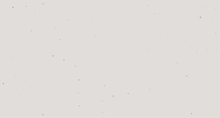 Light gray paper pattern with grain, dust, random speckles. Vector craft paper texture with dots and flecks.