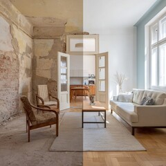 Reformas de una casa y transformación.