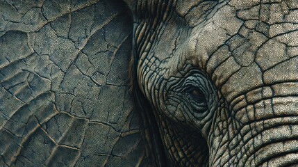 Fototapeta premium Elephant Skin Texture