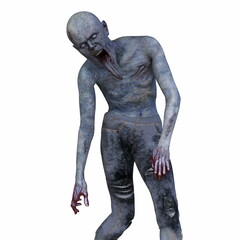 男性ゾンビ　3DCGレンダリング