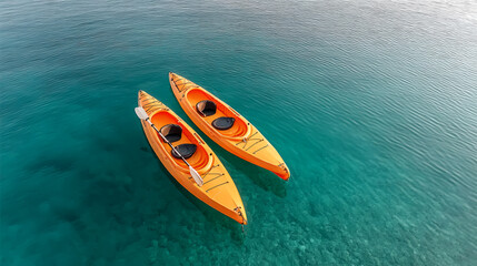 Environmental cleanup adventure: kayaking in pristine waters with trash nets