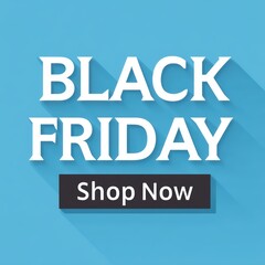 Black Friday Sale Announcement with Eye-Catching Design and Call to Action for Shoppers