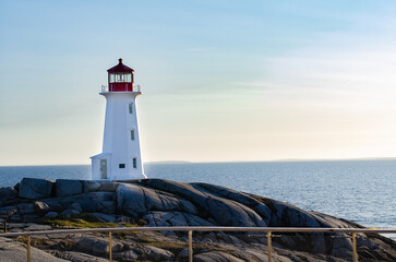 lighthouse on the coast,NS