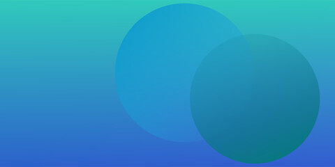 Gradient background from blue to green, abstract background