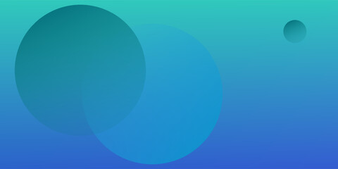 Gradient background from blue to green, abstract background