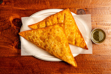Stuffed Afghan bread
