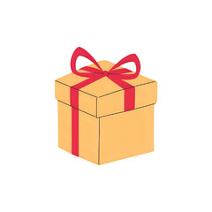 Perfect Gift Box Illustration: Festive Present Design for Holiday Cards & Websites