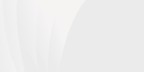 Subtle white and grey abstract background with flowing curves. Clean, modern design.