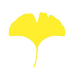 イチョウの葉のベクターイラスト_08