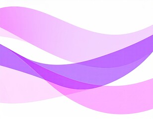 Abstract wavy lines in shades of pink and purple
